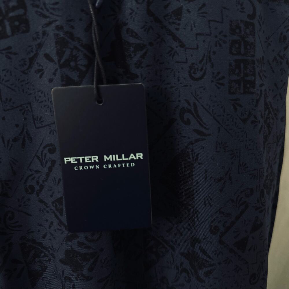 Peter Millar Golf Crown Crafted Performance Trouser Pant 38 x 32 Navy Blue - Picture 6 of 11